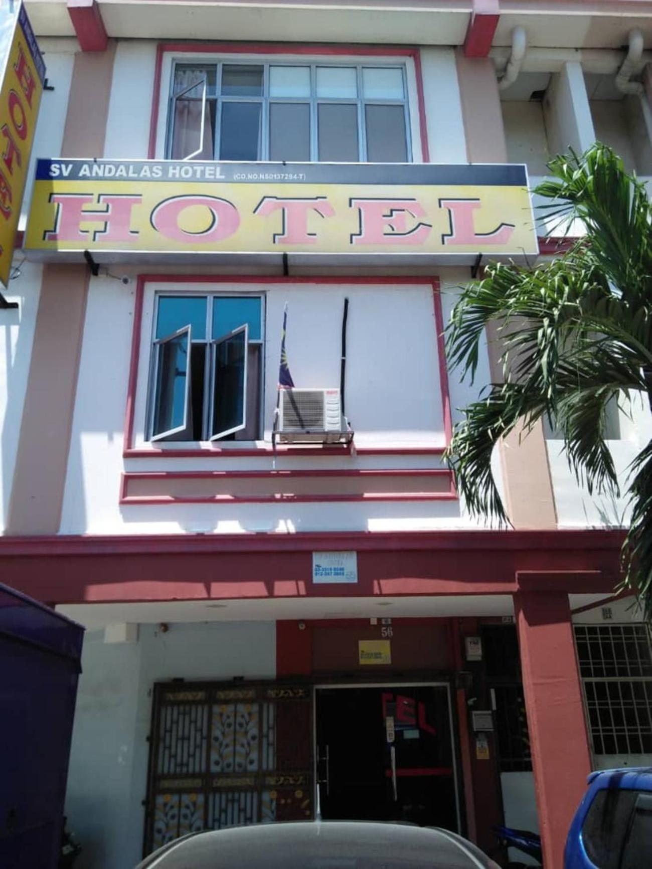 Sv Andalas Hotel Klang Luaran gambar